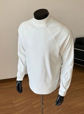 DR01高质量高领冬季打底衫黑色白色深灰M3X20