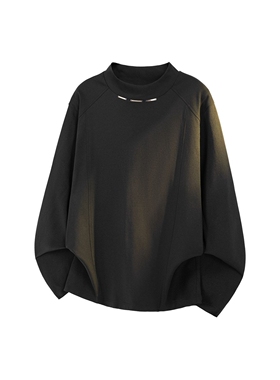 W323高质量春季长袖T恤黑色白色P34