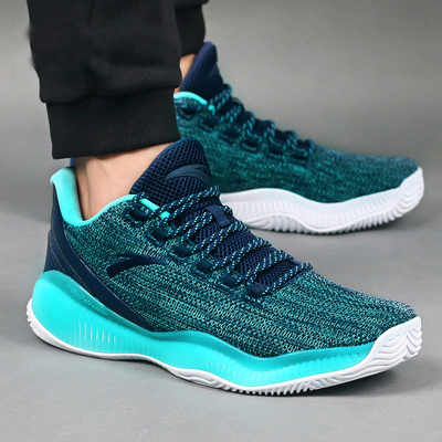 安踏篮球鞋汤普森2021秋冬新鞋运动鞋男鞋kt轻便低帮耐磨男篮球鞋