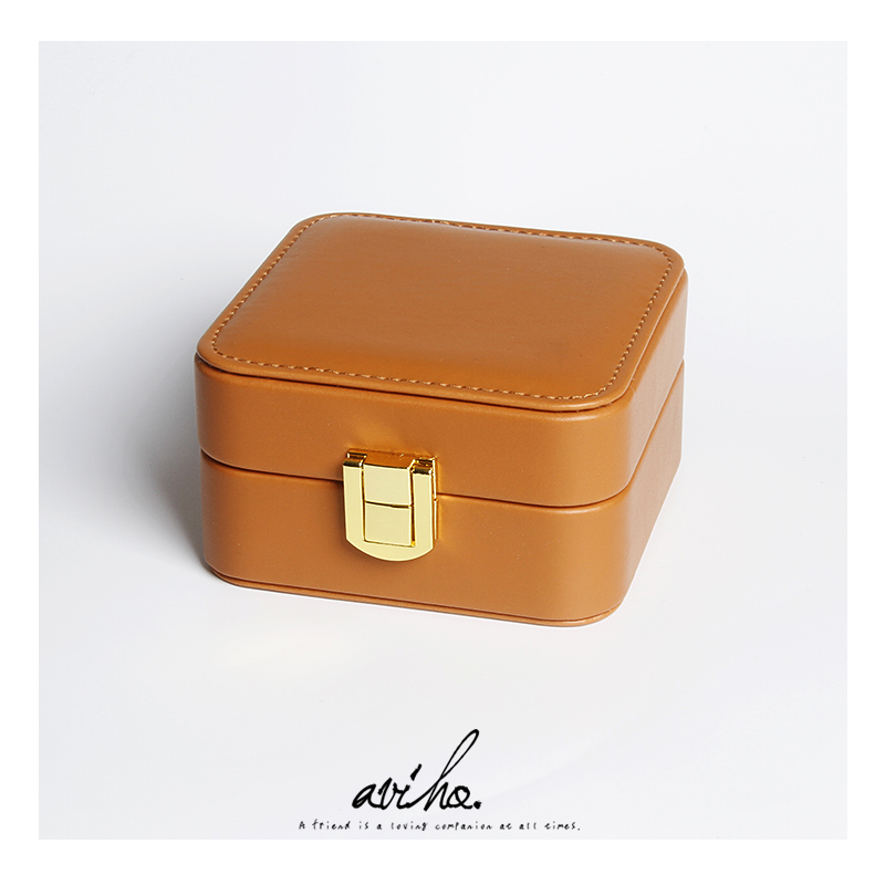 便携式首饰收纳盒珠宝耳环戒指