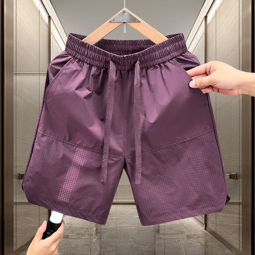 男女同款运动五分裤速干沙滩短裤