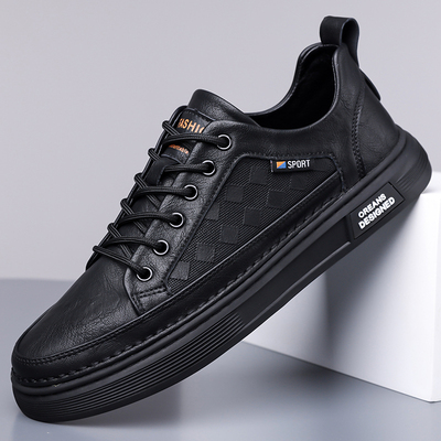 脚王K.F.T春季新款透气男士板鞋