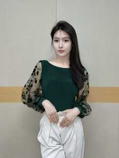 YHA维度舞服女士上衣摩登舞练习服连体衣新款原创设计拉丁舞赛服