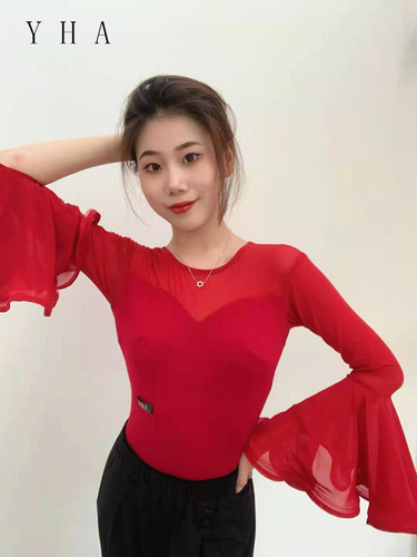 服女摩登舞拉丁舞上衣国标舞