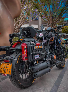 无极CU525/625边包、边箱支架挂防水边包工具箱原装位无损安装