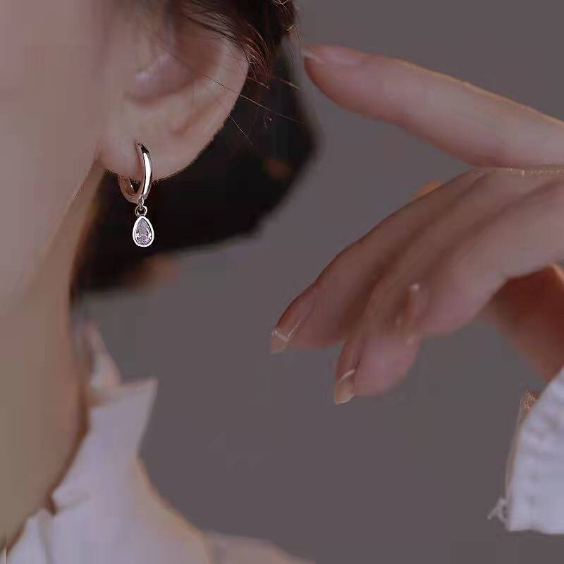 925张子枫同款耳环女纯银耳坠202