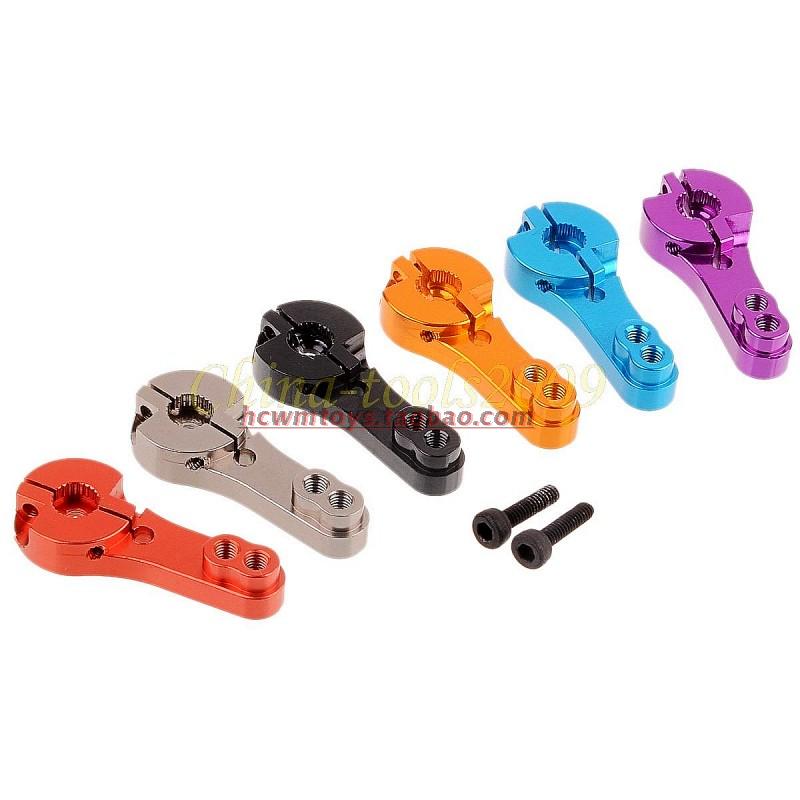 25T标准一字摇臂 MG995 MG946R MG996R MG945 S3003舵机 金属摇臂