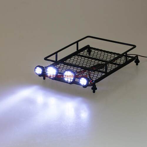 1/10攀爬车配件D90车架行李架 AXIAL/SCX10 田宫牧马人CC01配件架