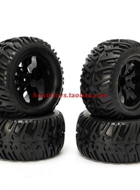HSP无限遥控车HPI配件RC大脚越野车轮胎94188环奇短卡高速车轮胎