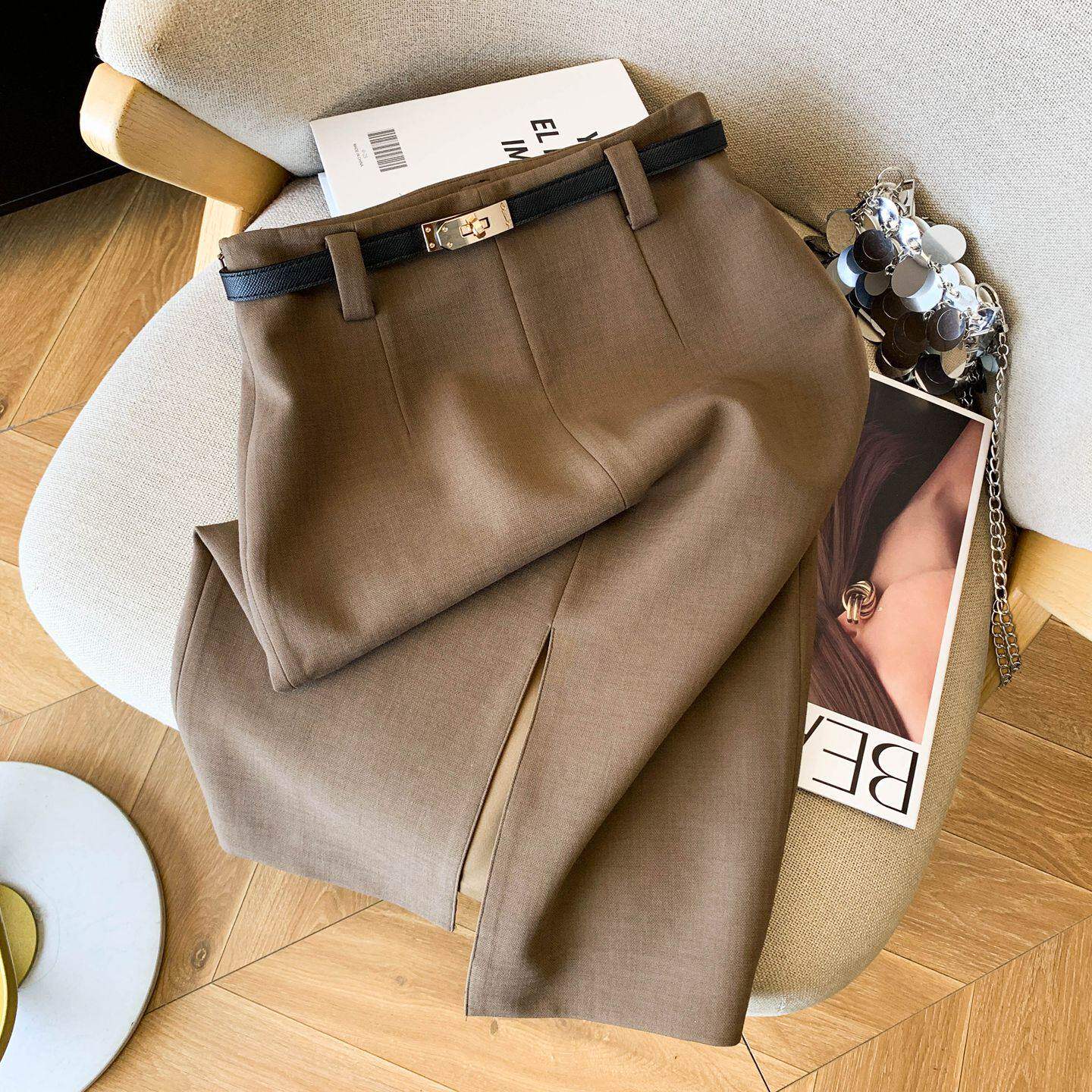 今年流行爆款修身职业包臀裙女2026春夏新款高腰显瘦通勤半身裙子