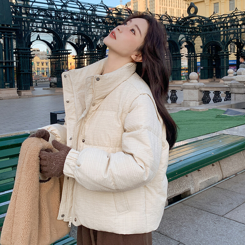 新品【现货主推】袖子可拆卸定制面料羽绒服D9989 P255 K378