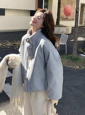 【现货】新款数据好 蛋白皮衣90绒羽绒服外套301A-8609-P255-K398