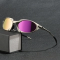Silver Frame Pink Lens