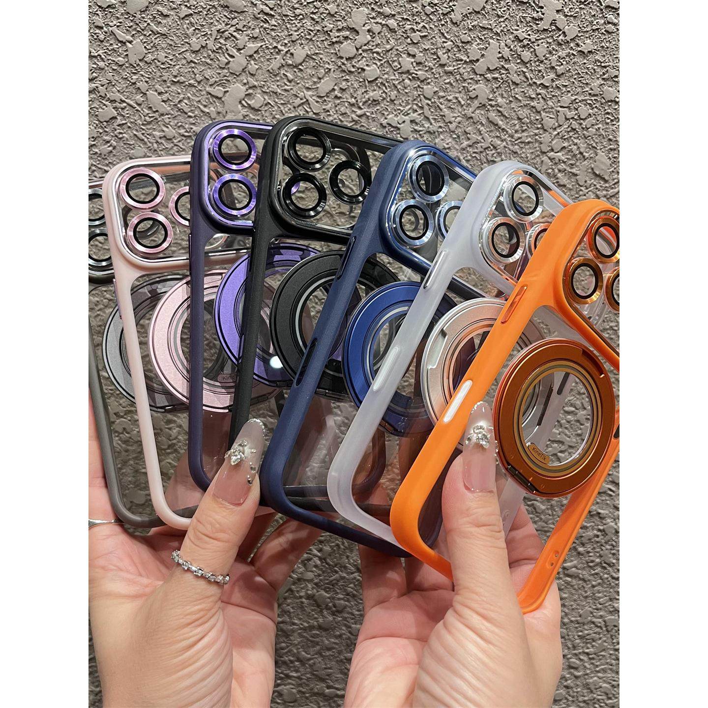 适用于苹果17promax手机壳新款iPhone16pro相机AI按键保护15por磁吸支架外壳17高级感14透明轻奢女13防摔全包