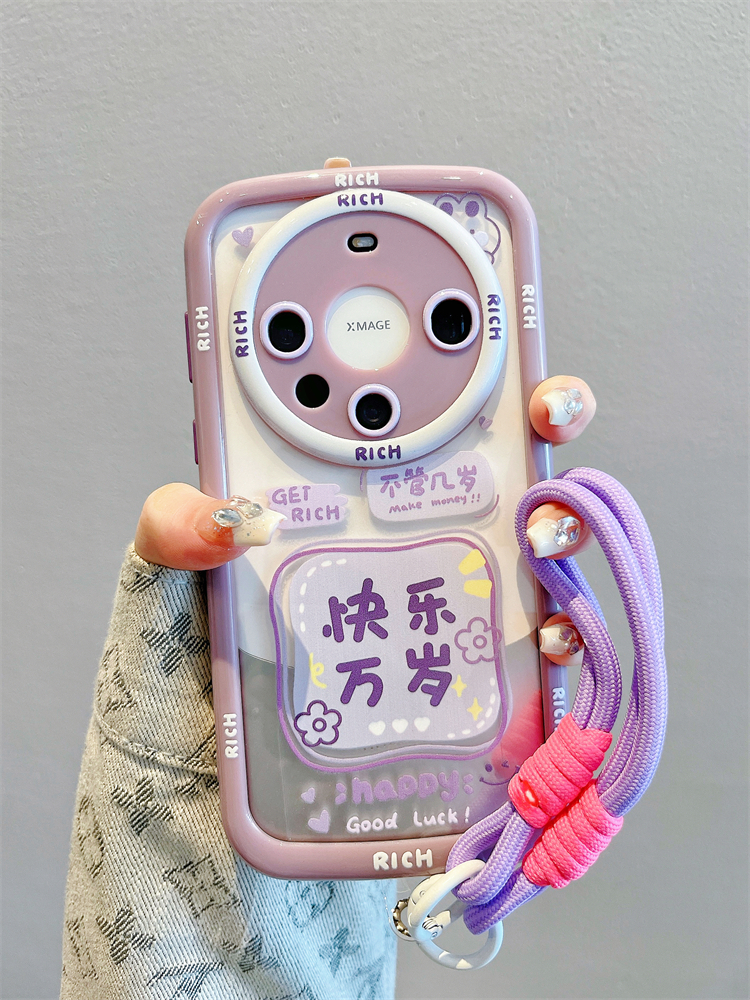 华为mate60手机壳亚克力创意防摔