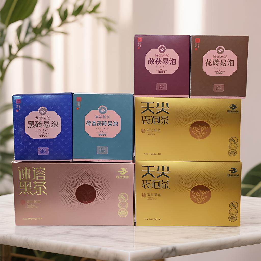 华莱健正宗高品质黑茶湖南华莱散茯易泡千两易泡荷香易泡花砖易泡