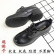 中跟粗跟妈妈鞋 软底防滑工作鞋 子 中年妇女鞋 黑色单鞋 加肥大码 皮鞋