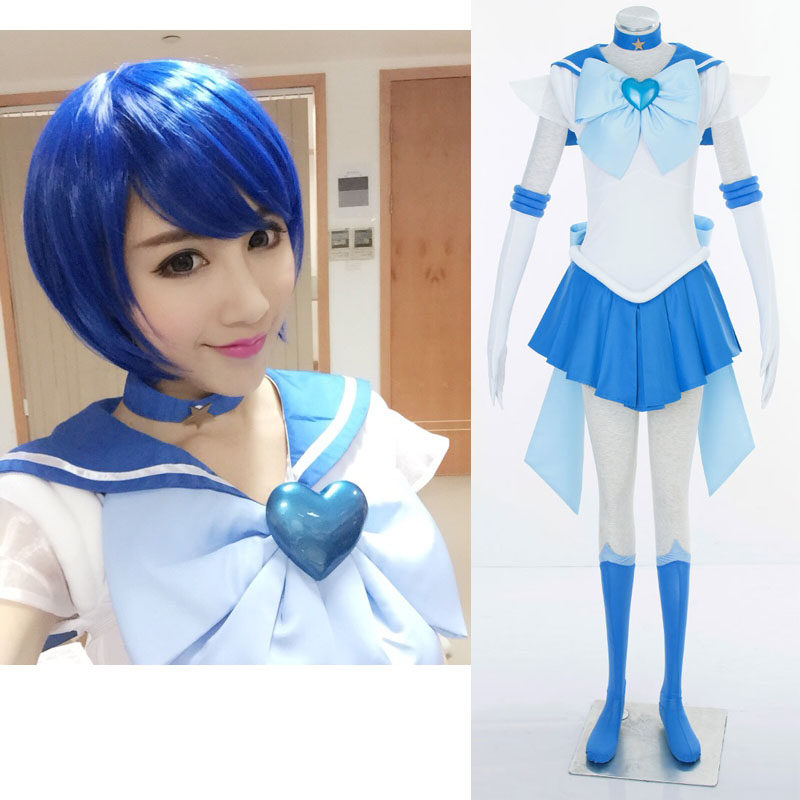 美少女战士水野亚美水星3代女童宝宝亲子变身舞台剧动漫cosplay服