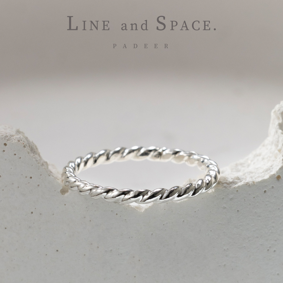 925纯银1.6mm扭纹麻花戒指女 欧美小指尾戒 高级感叠戴关节