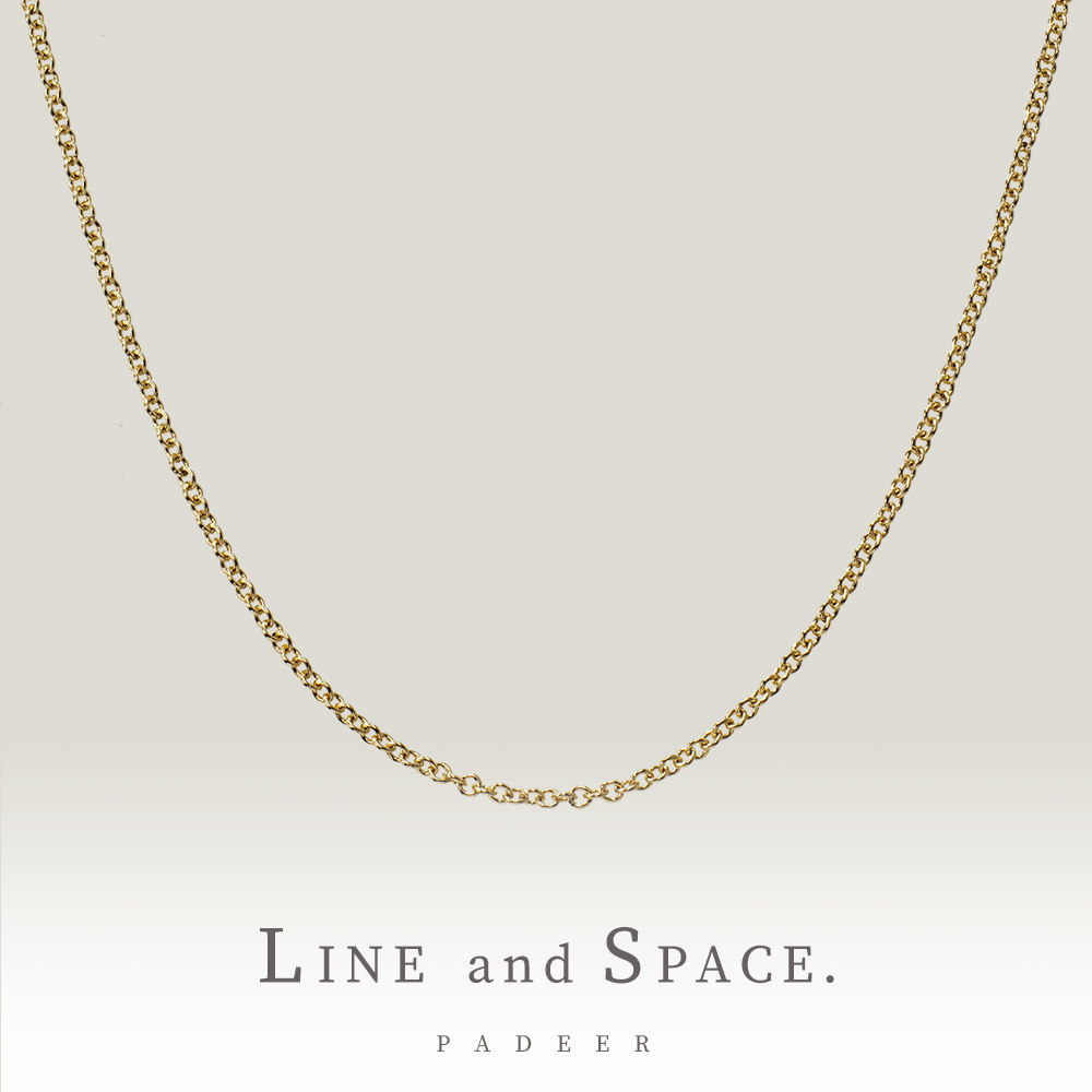 14K包金简约通勤厚实圆o链条锁骨链项链女 欧美叠戴素链高级感