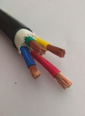 国标铜线2 3 4 5 芯ZRVVR2.5/4/6/10/16平方mm纯铜软线阻燃软电缆