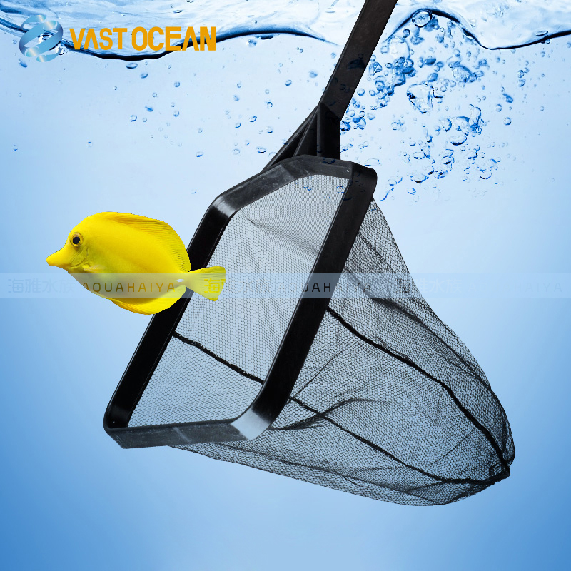 鱼缸渔捞水族箱抄网方形