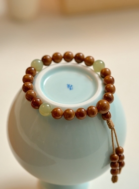 天然库克18颗手串佛珠男女文玩菩提圆珠21颗手链高油密念珠项链