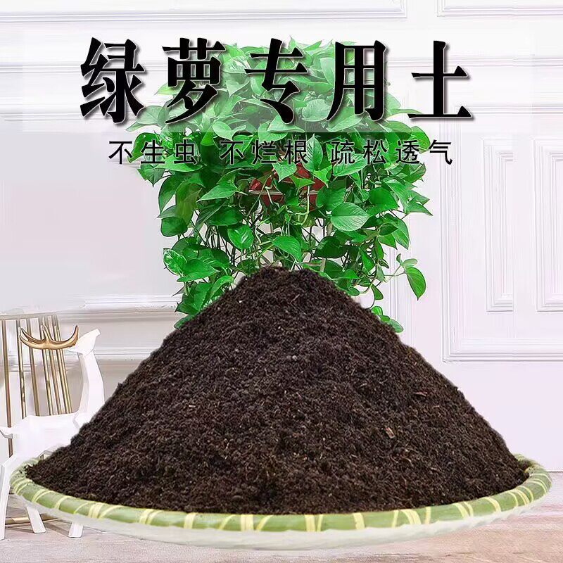 绿萝专用土绿萝专用营养土盆栽养花种植土壤有机肥料通用种花土培