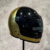 黑金朋克摩托车头盔法国VELDT机车三c认证男女骑行电动安全盔半盔