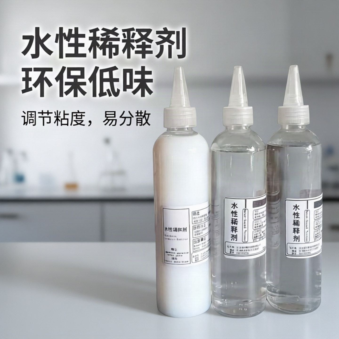 水性稀释剂调和剂家具维修漆料调稀流平融合助剂油漆稀释稠度稀料