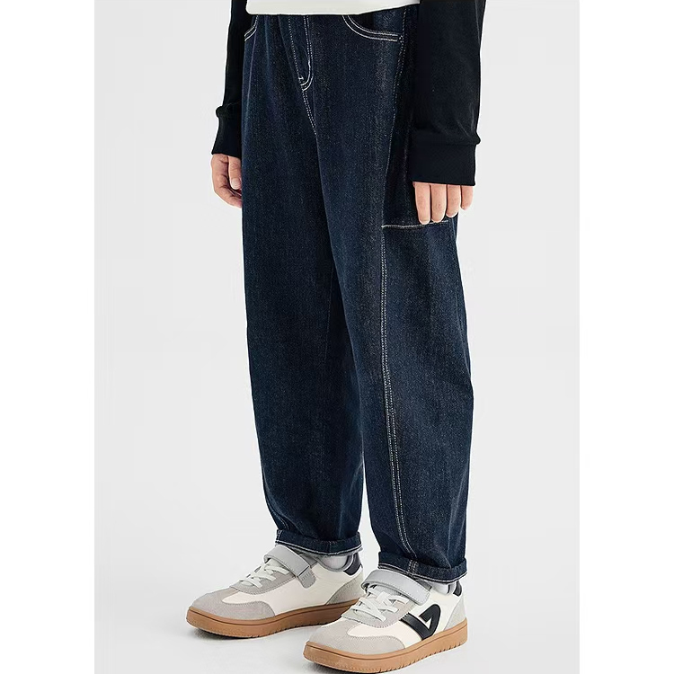 巴拉巴拉2025 秋季新品男童牛仔裤宽松简约