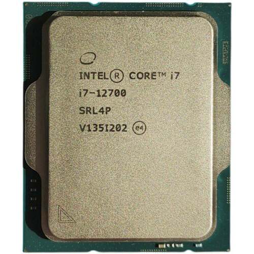 Intel/英特尔i7-12700全新散片CPU处理器酷睿12适用B760/Z790