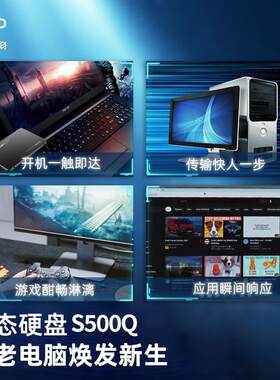 爱国者SSD固态硬盘S500T超极速至尊版SATA3.0接口适用笔记本台式