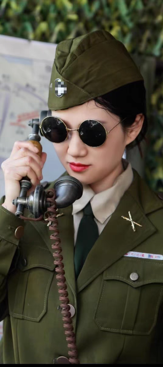 国军特工间谍特务演出服装美式女款二战军统表演服饰民国军阀军装