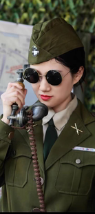 国军特工间谍特务演出服装美式女款二战军统表演服饰民国军阀军装