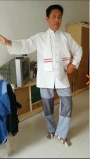 现代京剧沙家浜演出服郭建光军民鱼水情演出服沙奶奶服装戏曲服装