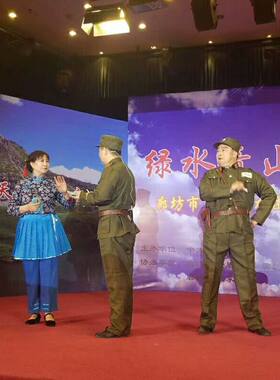 智斗沙家浜演出服胡司令刁德一服装阿庆嫂演出服沙奶奶郭建光服装