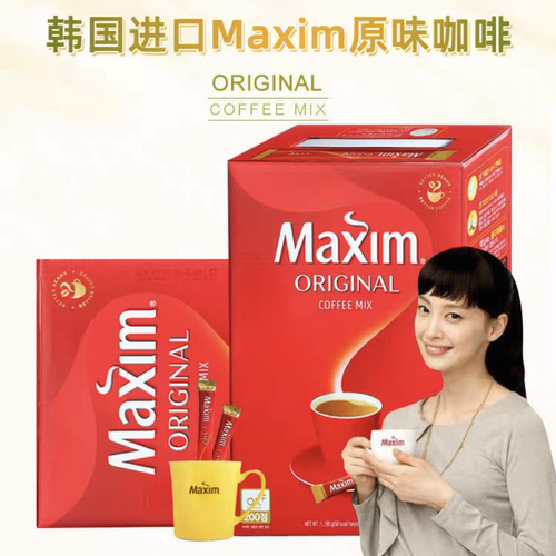 麦馨韩国原味礼盒装速溶咖啡粉