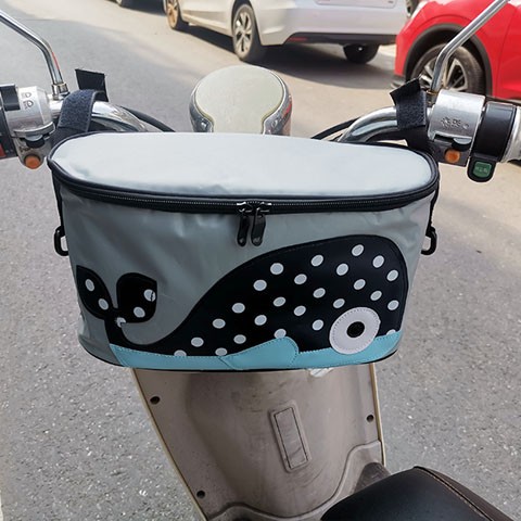 挂物前置神器防水大容量车筐