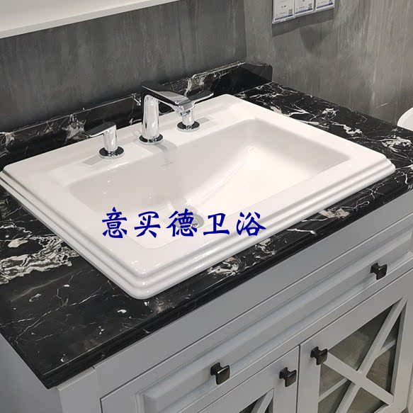 德国唯宝 豪迈 台上盆 陶瓷洗脸盆洗手盆7102a1r1龙头tfd20710910