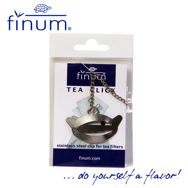德国进口芬伦finum金属不锈钢通用茶袋茶包茶夹子茶杯夹茶壶夹子