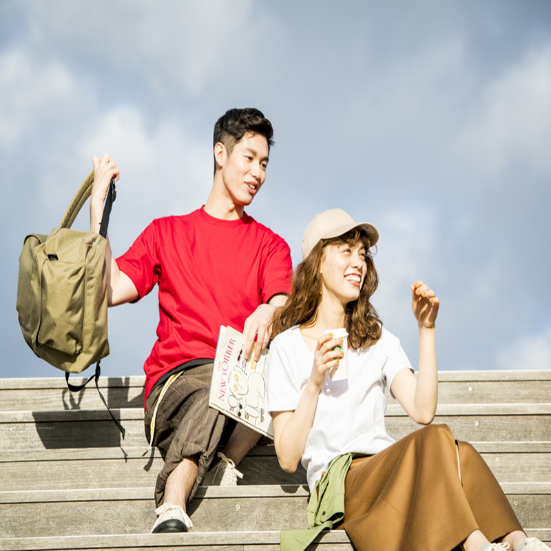 品时达oversize圆领短袖T恤打底