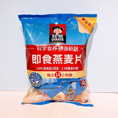 桂格即食燕麦片490g