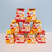 巧妈妈乳酸菌草莓味布丁焦糖鸡蛋布丁办公室下午茶甜品休闲零食品