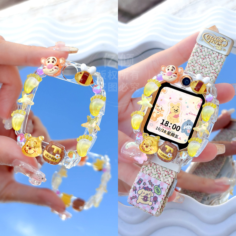 适用小天才电话手表D2透明壳