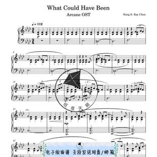 Been Have 英雄联盟 钢琴谱 高清送音频 What 五线谱 Could