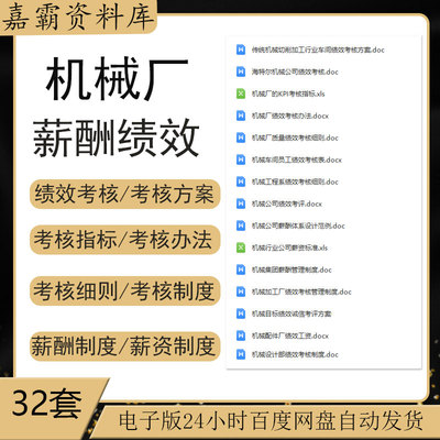 机械加工厂薪酬制度公司车间员工设计部后勤人员绩效考核办法细则