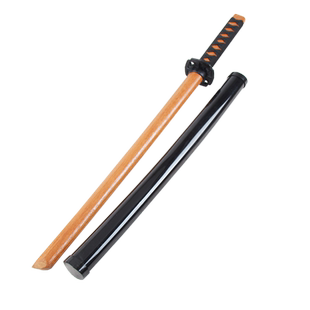 百兵堂剑道木刀实木带鞘居合道训练合气道日本儿童成人木剑未开刃