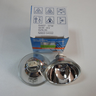 OSRAM欧司朗64607 EFM 8V50W GZ6.35 MK3酶标仪卤素灯泡NAED54332