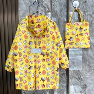 2026高品质儿童雨衣男女童幼儿园宝雨披轻薄透气书包位户外四季 款